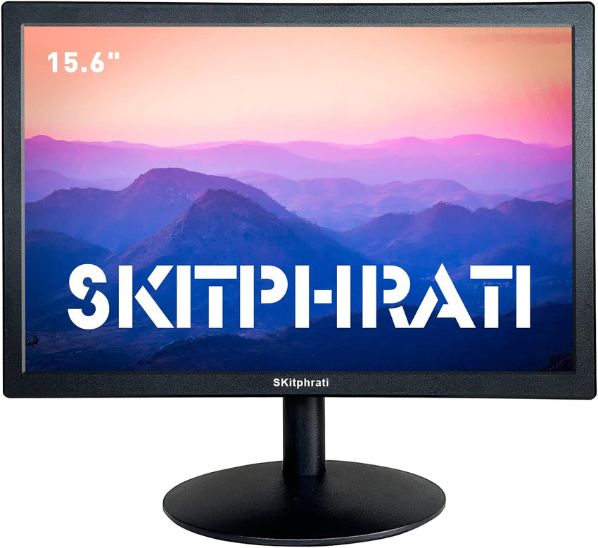 SKitphrati 20 Inch PC Monitor 1600x900 75Hz 5MS HDMI Monitor LED Monitor with HDMI VGA, Viewing Angle 95Â° (Horizontal), 76% sRGB, VESA, TN Panel, Black