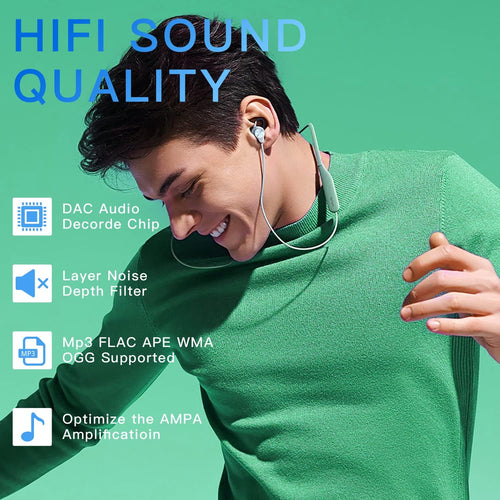 64GB Bluetooth MP3 Player HiFi Sound, FM Radio, Voice Recorder â Black