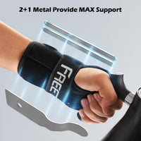FREETOO Stable Version Wrist Support with 3 Metal Stays, Comfy Carpal Tunnel Wrist Splint with Soft Pad for Daily Use, Breathable Wrist Support Brace Fit Right Hand for Arthritis,RSI,Sprain Recovery