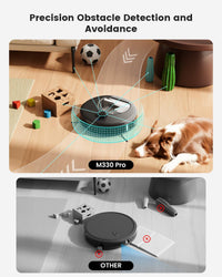 Lefant M210 Robot Vacuum READ DESC USED FLOOR MODEL 2200Pa Slim 7.8cm Self-Charging Wi-Fi App Alexa - M210