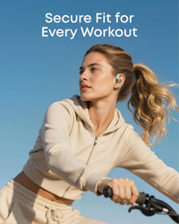 soundcore AeroFit 2 by Anker, Open-Ear Headphones, Adjustable Ear Hooks, Secure Fit, Instant AI Translation, Rich Bass, Hi-Res, 42H Playtime, Bluetooth 5.4, IP55, AI Clear Calls, Wireless Charging