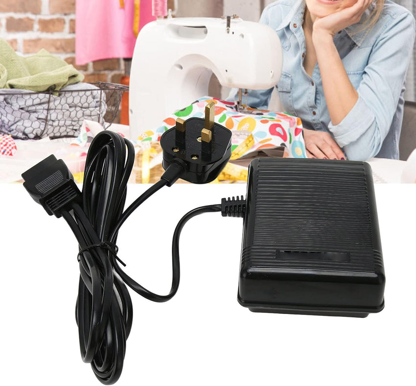 Sewing Machine Foot Control Pedal Universal 5.3a 3.5in Anti-Slip Speed Controller Plastic