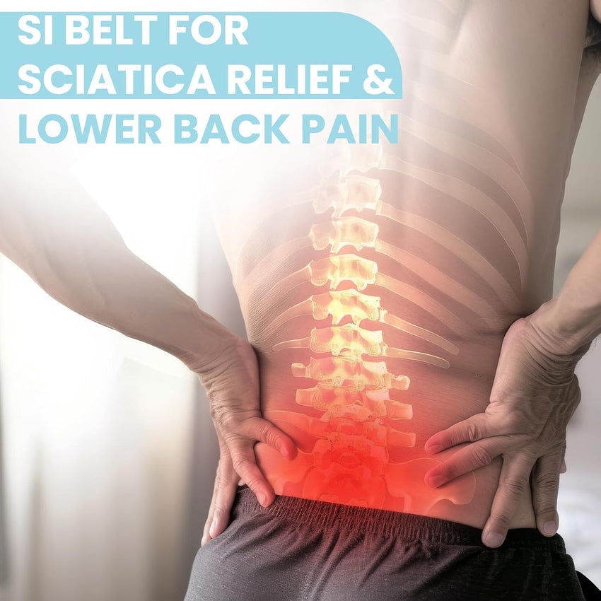 Sciatica Belt Back Pain Relief Adjustable Support Brace â L/XL