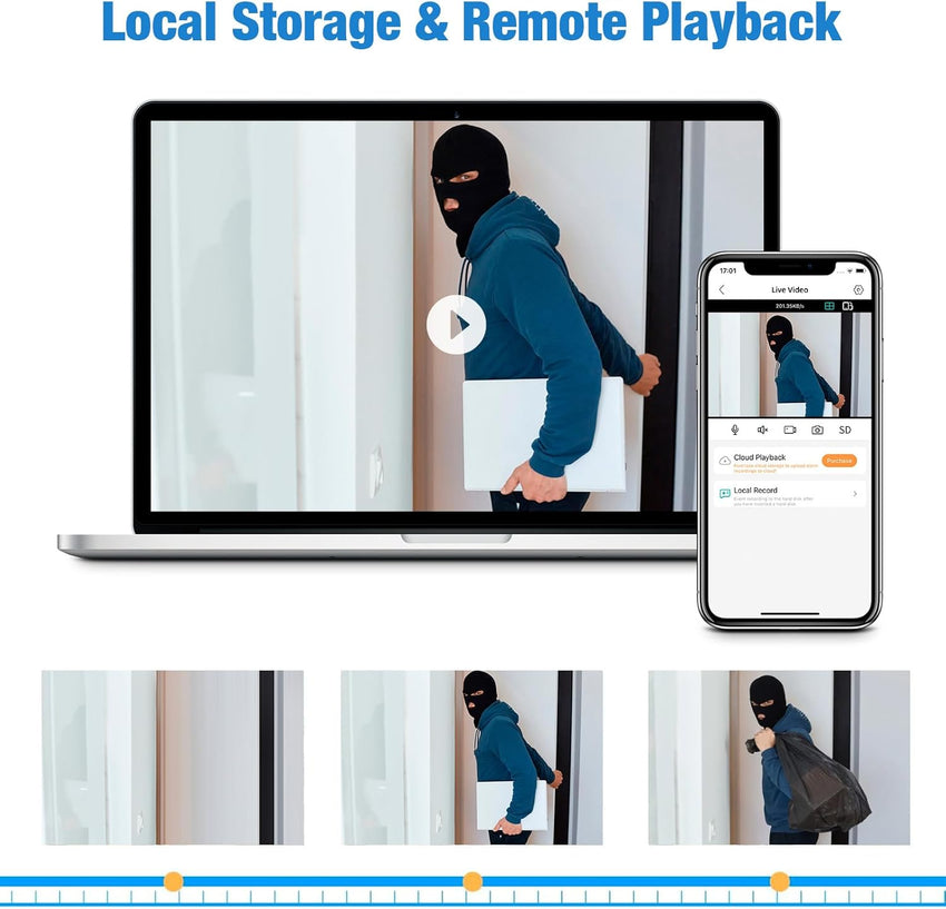 TOWODE 16 Channel CCTV Camera System Surveillance Video Recorder with 1TB Hard Drive,16CH DVR Supports 5MP/4MP/1080P AHD/TVI/CVI/IP Cameras, 24/7 Surveillance Recording,Human Detection,Remote Access