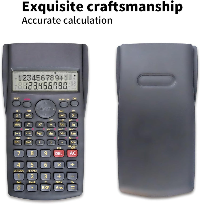 YEBMoo Scientific Calculator 2 Line Multifunction for School Engineering Accounting (Scientific Calculator)