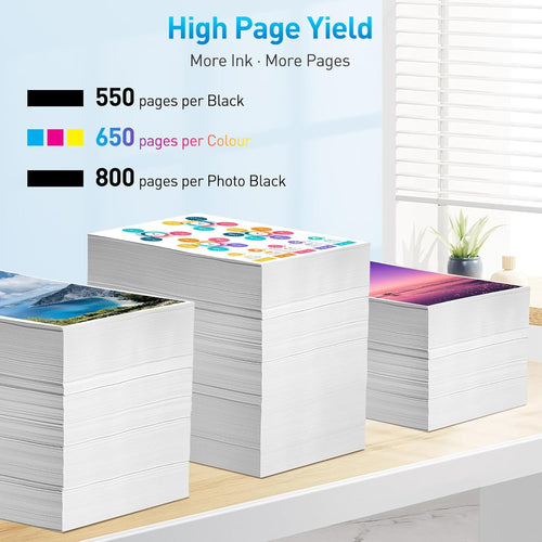 11-Pack 202XL Ink Cartridge Compatible with Epson 202 XL 202XL Multipack for Expression Premium XP6100 XP6105 XP-6100 XP-6105 XP-6000 XP-6005 XP6000 XP6005 Printer Ink (3BK, 2PBK, 2C, 2M, 2Y)