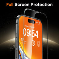 TOCOL 2 Pack Screen Protector for iPhone Air 6.5-Inch, Instant Installation, Tempered Glass HD Clear, Military Grade Shatterproof, Case Friendly, Full Coverage Protection for iPhone 17 Air
