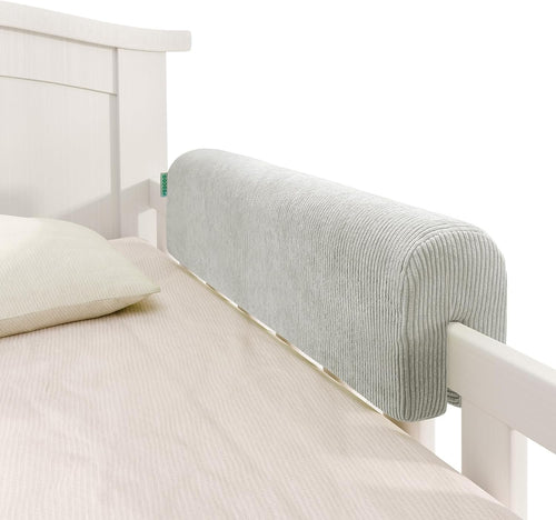 Toddler Bed Bumper Protector Soft Memory Foam â Grey 90cm