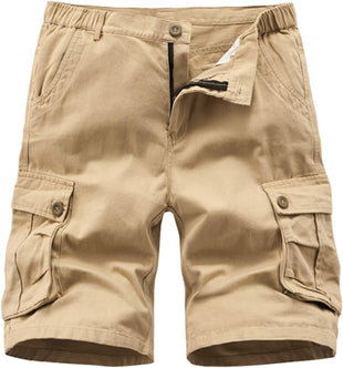 APTRO MenÃ¢ÂÂs Cargo Shorts Combat Workwear with Multi Pockets Ã¢ÂÂ Khaki 30