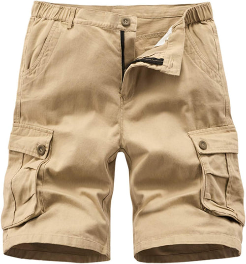 APTRO MenÃ¢ÂÂs Cargo Shorts Combat Workwear with Multi Pockets Ã¢ÂÂ Khaki 30