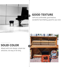 Piano Stool Cover Elastic Full-Wrap Soft Protector for Home Hotel Meeting â 15.7x15.7 Inch