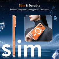YNMEacc 5 in 1 Magnetic for iPhone 17 Pro Case with 2X Screen Protector + 2X Lens Protector, [Compatible with MagSafe] Slim Soft TPU Silicone Shockproof Anti-Scratch Phone Cover - Clear