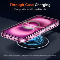 ivoler 3 in 1 Camera Cover for iPhone 16 6.1-Inch Case, 2 Pack Tempered Glass Screen Protector, Slim Soft TPU Shockproof Anti-Scratch Silicone - Clear