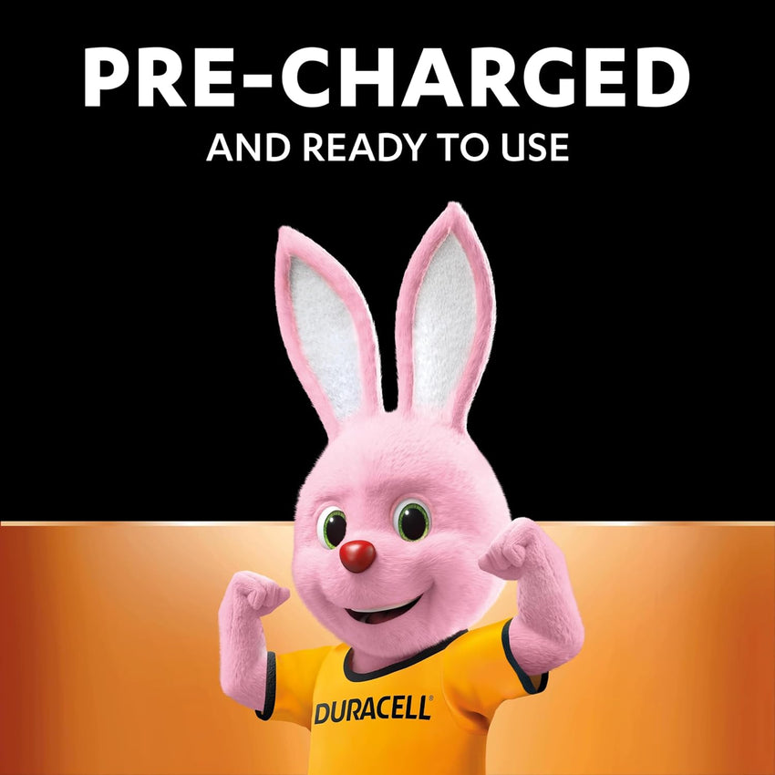 Duracell Rechargeable AA Batteries (Pack of 8), 2500 mAh NiMH, pre-charged, Our No.1 Longest Lasting Rechargeable Battery