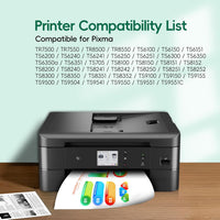 Ondula 580XXL 581XXL Ink Cartridge Compatible with Canon PGI-580 CLI-581 Ink Compatible for Pixma TS6250 TS6350 TS8250 TS6351 TS6251 TS705 TS8550 TS5150 TS6250 TS8500 TS8252 TS9150 TS9155 10-Pack