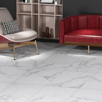 Self-Adhesive Vinyl Floor Tiles 30x30cm 32pcs Grey White Marble Ã¢ÂÂ 32pc