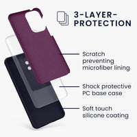 kwmobile Case Compatible with Samsung Galaxy A53 5G Case - TPU Silicone Phone Cover with Soft Finish - Deep Ocean