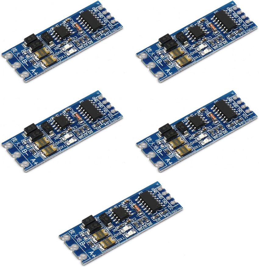 JZK 5PCS TTL to RS485 module, 485 to serial port UART level mutual conversion, hardware automatic flow control, TTL Turn RS485 3.3V 5V