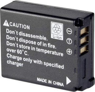 ANSMANN Li-Ion 3.7V Camera Battery Replacement For CGA-S005/ DB-65 [Pack of 1] Compatible with Panasonic & Ricoh Cameras Incl Panasonic Lumix DMC-FX 150, Ricoh GR III 5 Year Warranty