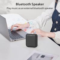NORWII S358 Portable 4000mAh Rechargeable Voice Amplifier with Wired Microphone Headset & Waistband, Personal Microphone and Speaker for Teachers Tour Guides ect. (Black)