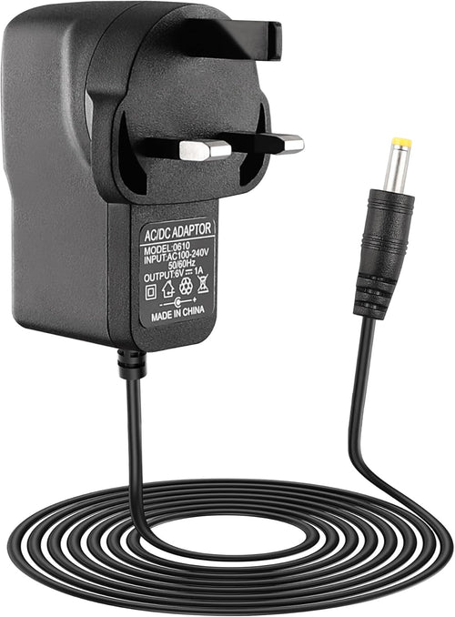Xahpower 6V Charger for Omron Blood Pressure Monitor, Power Supply Adapter for X3 Comfort, X2 Basic, X7 Smart, M2, M2 Basic, X2 Smart, M4, M7 Intelli IT, M3, M3 Comfort, M6, M10-IT, X4 Smart