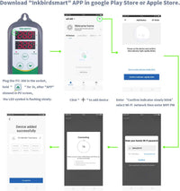 Inkbird Digital Wireless Thermostat, ITC-308-WiFi Temperature Controller Heating Cooling Remote Control