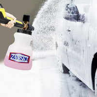Zavrski Snow Foam Lance Cannon 1 Liter Adjustable Snow Foam Gun for Karcher K2 K3 K4 K5 K6 K7 Pressure Washer Accessories Car Foam Sprayer with 1/4'' Quick Connector