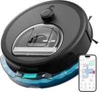 Lefant M210 Robot Vacuum READ DESC USED FLOOR MODEL 2200Pa Slim 7.8cm Self-Charging Wi-Fi App Alexa - M210