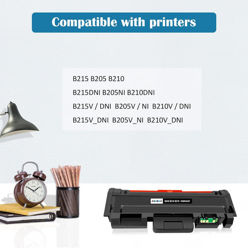 Compatible B210 B205 B215 Toner Cartridge 3000 Pages 106R04347 for Xerox B210 B210DNI B205 B205DNI B205MFP B215 B215DNI B215MFP Printers ( Black, 1-Pack )