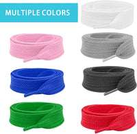2 Pairs 15mm Wide Thick Chunky Shoelaces Tear-Resistant for Sports Shoes â Pink 63"/160cm