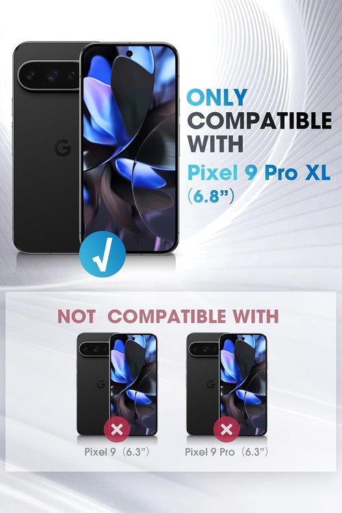 i-Blason for Google Pixel 9 Pro XL Case [Built-in Screen Protector & Kickstand] [Support Fingerprint ID] [Military Protection] Full-Body Rugged Bumper Protective Phone Case for Pixel 9 Pro XL, Black