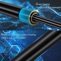 Koaudb 2Pcs Rear Tailgate Boot Gas Struts for Citroen C4 Grand Picasso 2 Grand C4 Spacetourer 2013 Onwards Lift Support System 630 (N) 670 MM Car Boot Gas Struts Replace #9806879280
