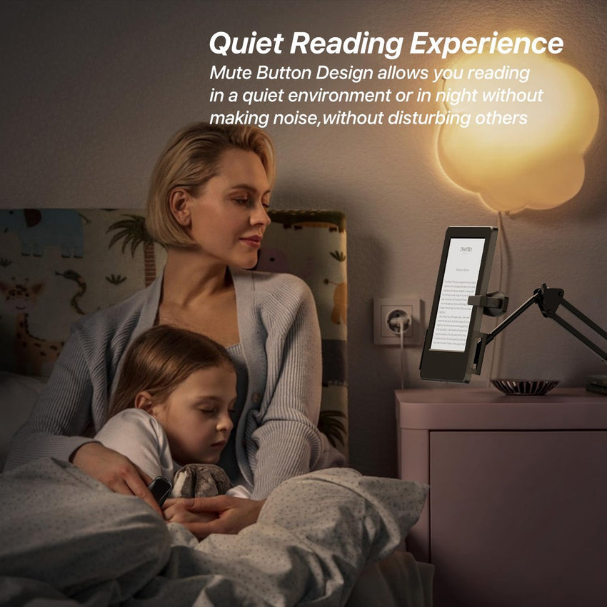 YAWFIER Remote Control Page Turner for Kindle Paperwhite Oasis Kobo eReaders Accessories,Page Turner Clicker for Kindle Android iOS Phones Tablet Reading Novels Comics Taking Photos