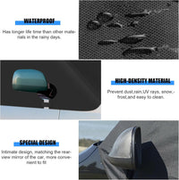 Front Windscreen Wrap Cover Compatible with Ford Transit Connect 2012-2021 Luxury Upgrade Silver Front Screen Window Sunshades 100% Black Out, Block UV, Weatherproof Foldable Car Windshield Cover