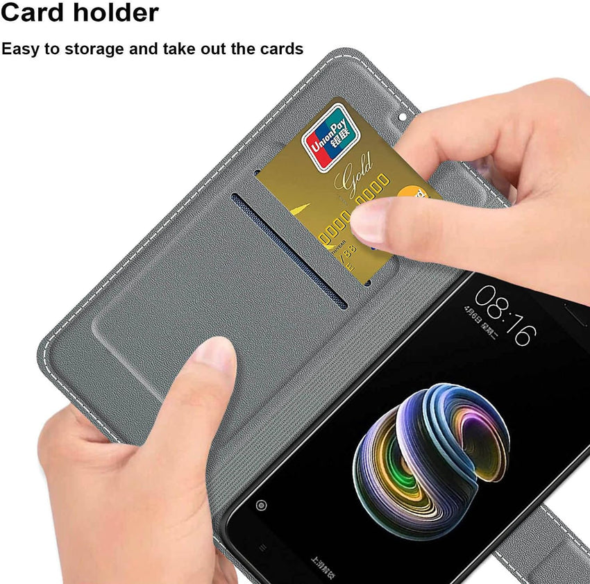 MadBee Compatible with iPhone 11 Case 6.1 Inch, Full Body Colorful Pattern Design Flip Magnetic Detachable PU Leather Wallet Case Cover for iPhone 11 (Aurora)