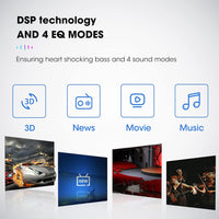 LEADSIGN Soundbar for TV, 120W Sound Bar with Subwoofer Strong Bass Surround Sound System TV Speaker 37inch(Support Bluetooth/HDMI/Optical/Aux/Coaxial/USB Connection)