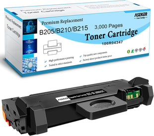 Compatible B210 B205 B215 Toner Cartridge 3000 Pages 106R04347 for Xerox B210 B210DNI B205 B205DNI B205MFP B215 B215DNI B215MFP Printers ( Black, 1-Pack )