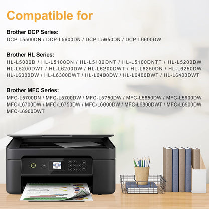 LeciRoba DR3400 Drum Unit for Brother DCP-L5500DN L6600DW HL-L5000D L5100DN L510