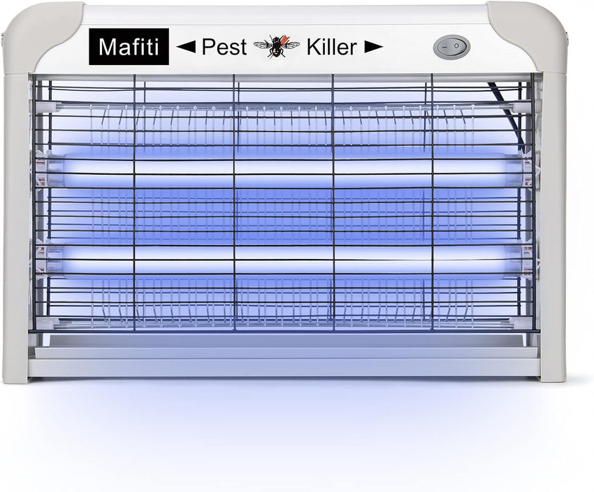 Mafiti Fly Killer,Electric Insect Killer Indoor Mosquito Zapper Attracting Flies with UV Light 20W for Kitchen,Home,Indoor Garden Yard Commercial or Domestic Usage