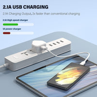 USB Plug UK Charger Adaptor - 2.1A 5V Dual Port Plug for iphone 16 15 14 13 12 11 XS Max XR X 8 7 6 6S Plus SE Galaxy Cell Phone 4 Pack 3pin Wall Power Adapter Mains Double Charging Socket