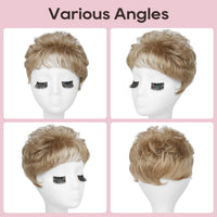Hair Topper Synthetic Wiglet for Thinning Hair â Dark Blonde