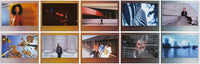 INSTAX WIDE instant film, Brushed Metal Border design, 10 shot cartridge