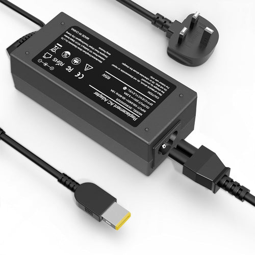 YOBVTBF 65W Laptop Charger Compatible with Lenovo Thinkpad T470 T470S T460 E570 E560 E531 L470 L460 L440 T440 T450 T540P X270 X250 X240 ADLX65NLC2A ADLX65NCC3A ADLX65NCC2A with Yellow Square Tip