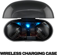 Skullcandy Rail ANC Wireless Earbuds, Bluetooth Headphones, Active Noise Cancelling, Up to 38 Hours Battery, Microphone for iPhone Android, Customizable via Skull-iQ App - True Black