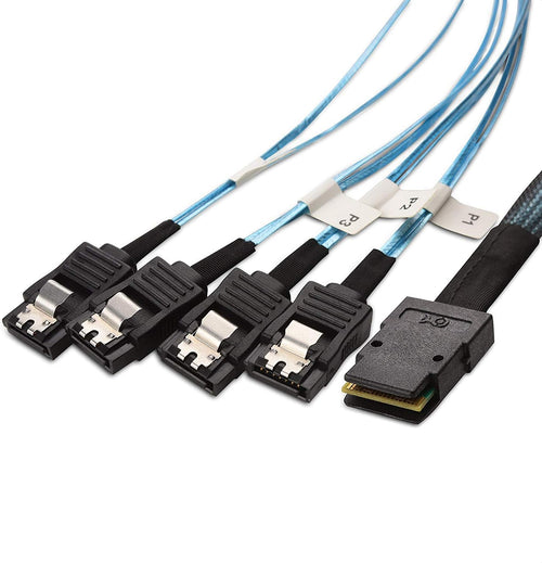 Cable Matters Internal Mini SAS to SATA Cable 1m (SFF-8087 to SATA Forward Breakout)