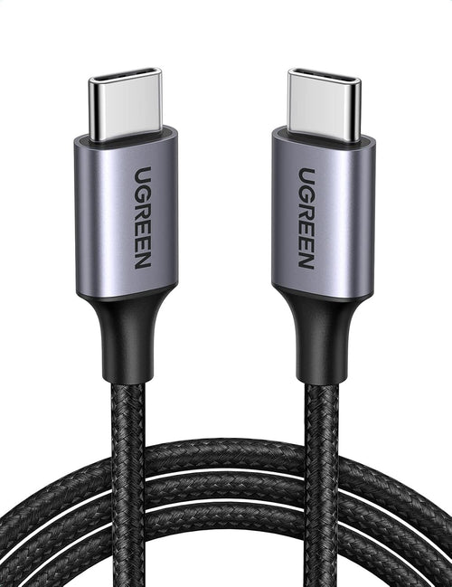 UGREEN USB C to USB-C Charger Cable 60W Type C to C Lead Fast Charging Compatible With iPhone Air/17/16 Pro Max, Galaxy S25 Ultra, Pixel 9, iPad Pro 2024/Air 5, MacBook Pro (2M)