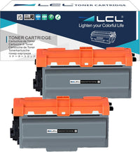 LCL Compatible Toner Cartridge TN3380 TN3330 TN-3380 TN-3330 8000 Pages (2Black) Replacement for Brother DCP-8110DN HL-5440D HL-5450DN HL-5470DN HL-5470DW HL-5470DWT HL-5480DW HL-6180DW HL-6180DUW DWT