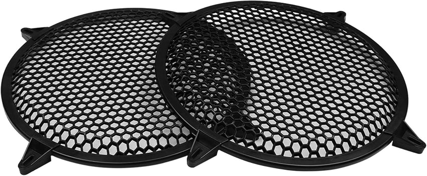 X AUTOHAUX 2pcs Grill Cover 12" Mesh Protector Car Speaker Subwoofer Grill