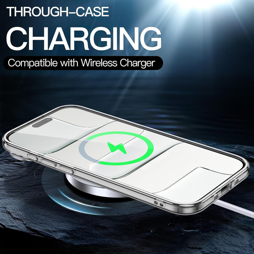 JETech Case for iPhone Air, Anti-Yellowing, Clear