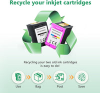 LIFOR PG-540XL 540XL Ink Cartridges Black Replacement for Canon 540 Ink Cartridges XL PG540XL PG540 PG-540 for Canon Pixma TS5150 MG3600 MG3650S TS5151 MG3650 MG4250 MX475 TS5100 MG3250 MG4200(2-pack)
